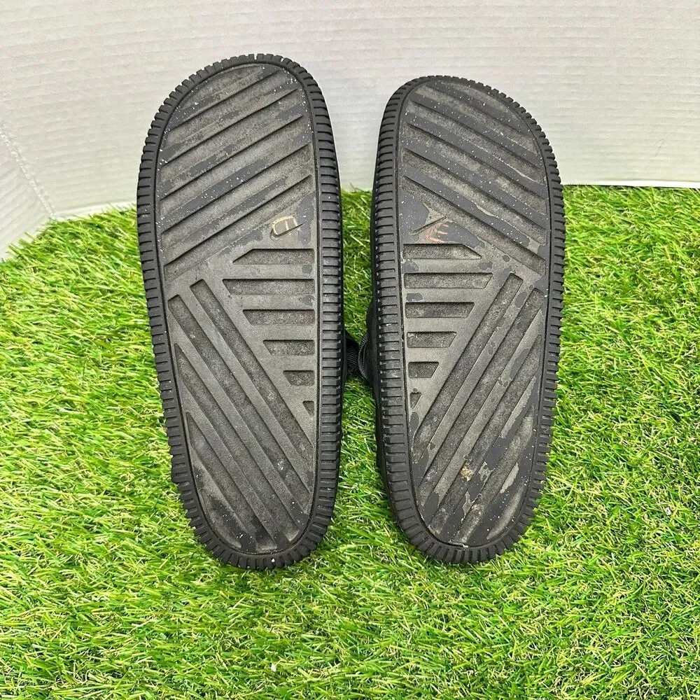 Nike Calm Slip On Mules Mens Size 7 Black Used FD5130-001